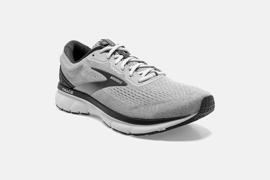 Brooks Israel Trace Road Running Shoes Mens - Grey - GWO-465270